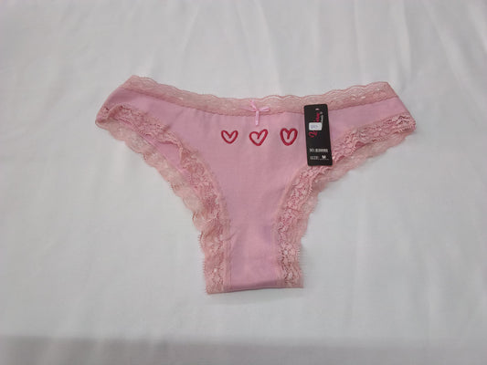 Panty con Encaje y Diseño Bordado "Vision"