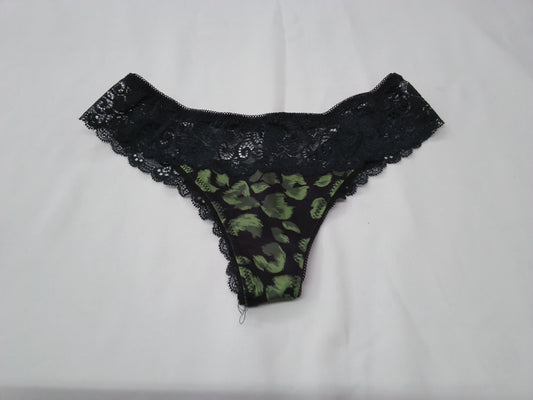 Panty con Encaje Floral y Liso "Vision"