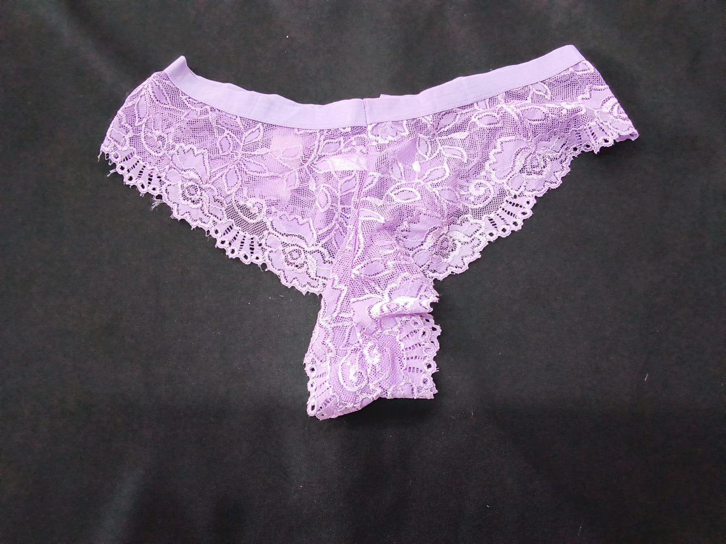 Panty con Moño Grande y Encaje "Vision"