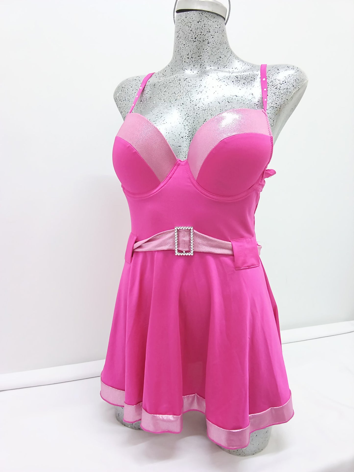 Babydoll Rosa c/Cinto